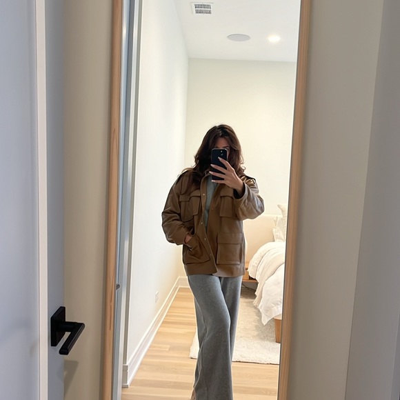 REMAIN BIRGER CHRISTENSEN Eilera Belted Leather Shacket size 2 - Picture 15 of 15